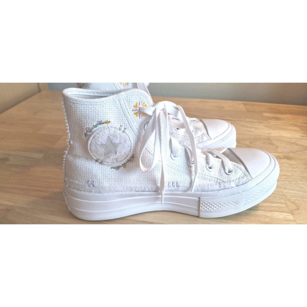Converse Chuck Taylor All Star Lift Platform Autumn Embroidery US Women's 7.5